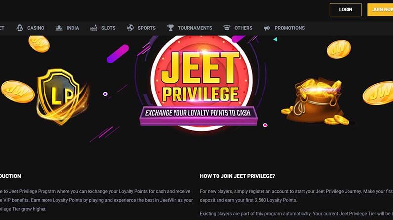 Jeetwin online casino Bangladesh VIP Program