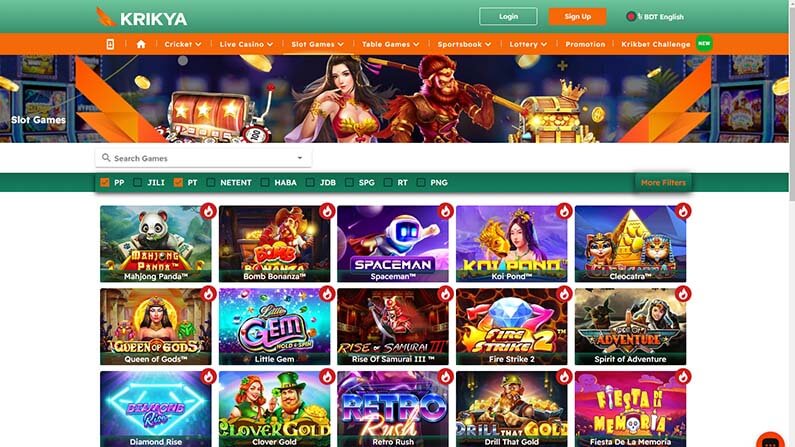 KRIKYA Online Casino Slot Game