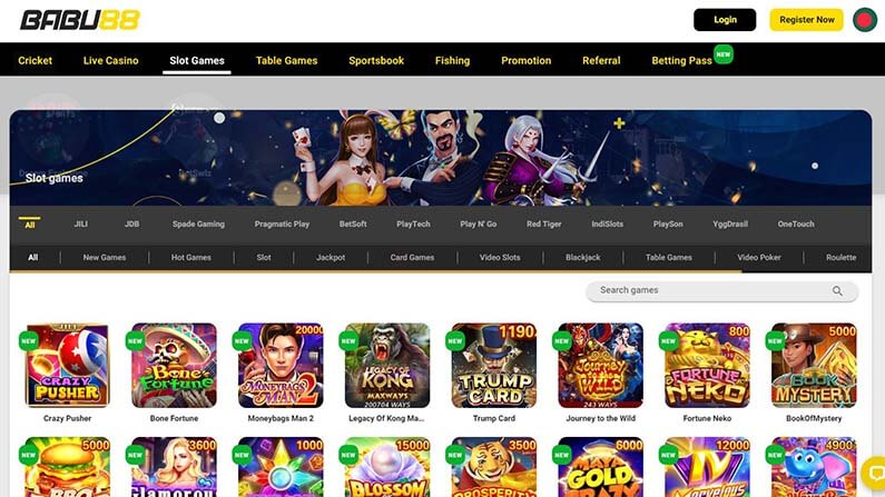 Babu88 Online Casino Bangladesh Review - Slot Game